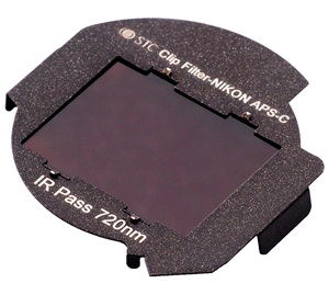 STC IR Pass 720NM Clip Filter For Nikon APS-C Cameras