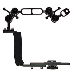 UN Bracket Set For YS Strobes Black