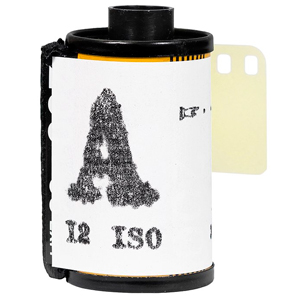 Washi A 12 ISO Leader Black + White 35mm Film