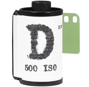 Washi D 500 ISO Aerial Surveillance Black + White 35mm Film