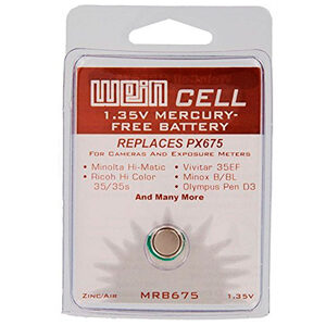 WeinCell PX675 1.35V Mercury Replacement Battery