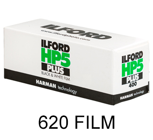 FPP Ilford HP5+ 620 Black & White Negative Film (Single Roll)