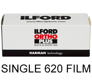 FPP Ilford Ortho Plus 80 620 Black & White Film (Single Roll)