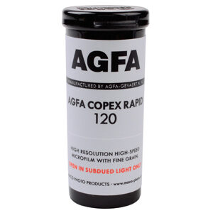 Agfa Copex Rapid Black And White 120 Roll Film