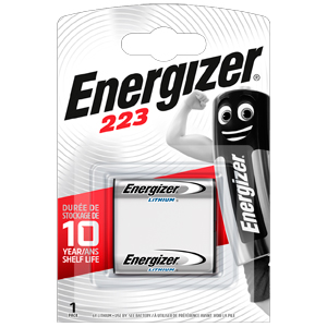 Energizer 223 Lithium Battery (CR-P2)