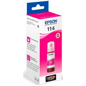 Epson T07B3 EcoTank 114 Magenta Ink
