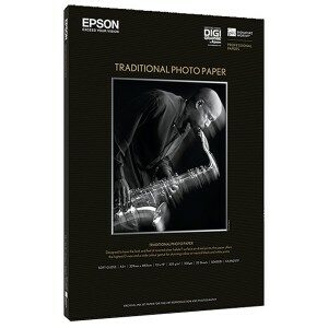 Epson Traditional Soft Gloss A4 Inkjet Photo Paper (25 Sheets)