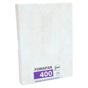 Foma Fomapan 400 8x10 Inch Black + White Sheet Film (50 Sheets)
