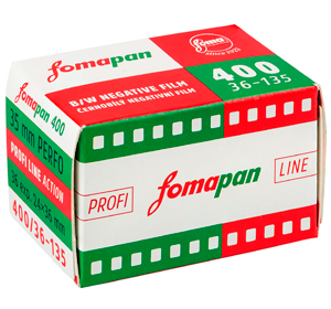 Foma Fomapan 400 36 Exposure Retro Edition 35mm B+W Film