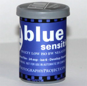 FPP Blue Sensitive ISO 6 Black & White 35mm Film
