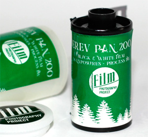 FPP Derev Pan 200 Black & White 35mm Film