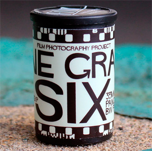 FPP Fine Grain Six 24 Exposure Black & White 35mm Film