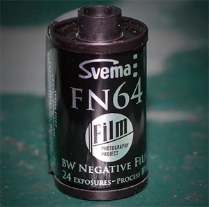 FPP Svema FN64 Black And White 35mm Film