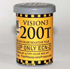 FPP Kodak Vision3 200T 35mm Colour Negative Film