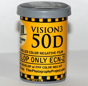 FPP Kodak Vision3 50D 35mm Colour Negative Film