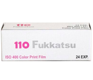 Fukkatsu 110 ISO 400 Colour Film - Expired