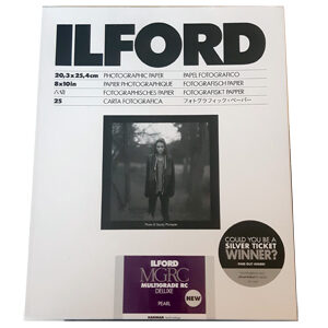 Ilford Multigrade RC Deluxe Pearl 8x10 Inch Paper - 25 Sheets