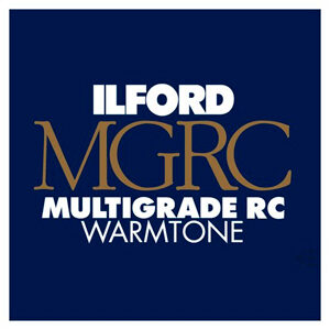 Ilford Multigrade RC Warmtone Glossy 8x10 Inch Paper - 25 Sheets