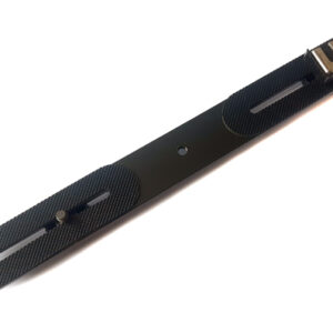 Kood Straight Flash Bracket Black