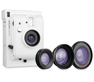 Lomography Lomo Instant Camera And Lenses (White Edition)