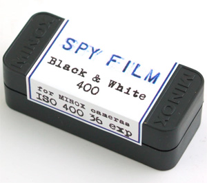Spy Film For Minox - Black And White Negative ISO 400