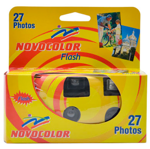 Novocolor Flash Disposable Single Use Camera