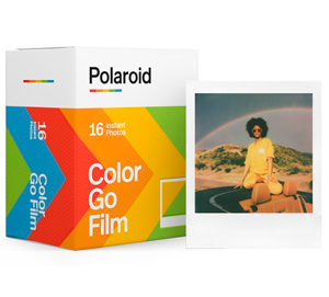 Polaroid Go Colour Instant Film - Twin Pack (16 Instant Photos)