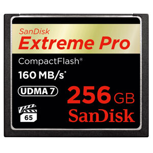 Sandisk Compact Flash Extreme Pro 256GB Memory Card (160MB|s)