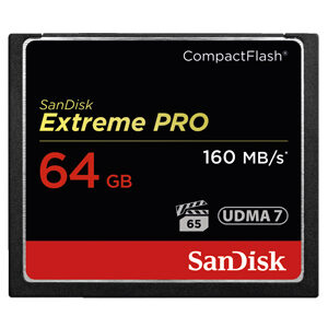 Sandisk Compact Flash Extreme Pro 64GB Memory Card (160MB|s)