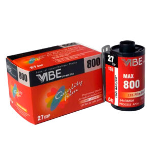 Vibe Photo 800 Tungsten ISO 800 27 Exposure 35mm Colour Film