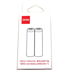 Zhiyun 18650 3.7V 2600mAh Li-ion Battery (Pack Of 2)