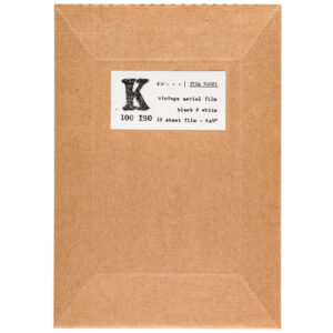 Washi K ISO 100 4x5 Inch Sheet Film (12 Sheets)