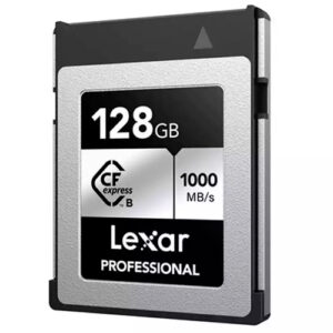 Lexar 128GB CF Express Pro Type B Silver Series Card