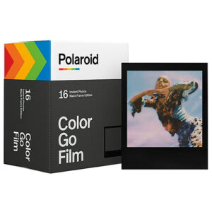 Polaroid Go Colour Instant Film Black Frame Edition (16 Instant Photos)