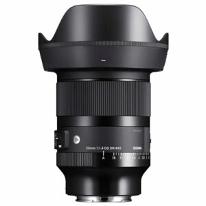 Sigma 20mm F1.4 DG DN | Art Lens Sony E-Mount Fit