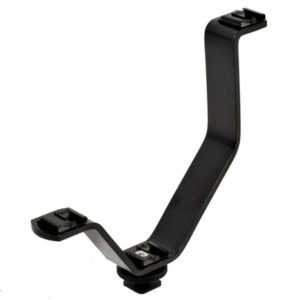 Kood V Shape Triple Mount Flash Bracket Black