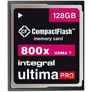 Integral CompactFlash 128GB UltimaPro 800x Memory Card