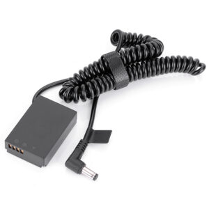 KingMa DC Jack To Dummy Battery Adapter - Canon LP-E12