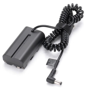 KingMa DC Jack To Dummy Battery Adapter - Sony NP-F550