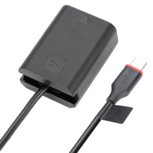 KingMa Portable NP-FW50 Dummy Battery USB-C to FW50 Power Bank Adapter Power Supply