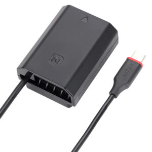 KingMa USB-C To Dummy Battery Adapter - Sony NP-FZ100