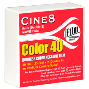 FPP Color 40 8mm (Double 8) Colour Negative Cine Film