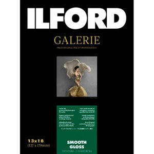 Ilford Galerie 5x7 Inch Smooth Gloss Inkjet Photo Paper (100 Sheets)
