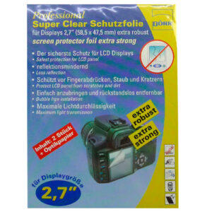 Dorr 2.7 Inch LCD Screen Protector Foil (Pack Of 2)