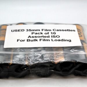 10 Pack Used 35mm Film Cassettes (Used)