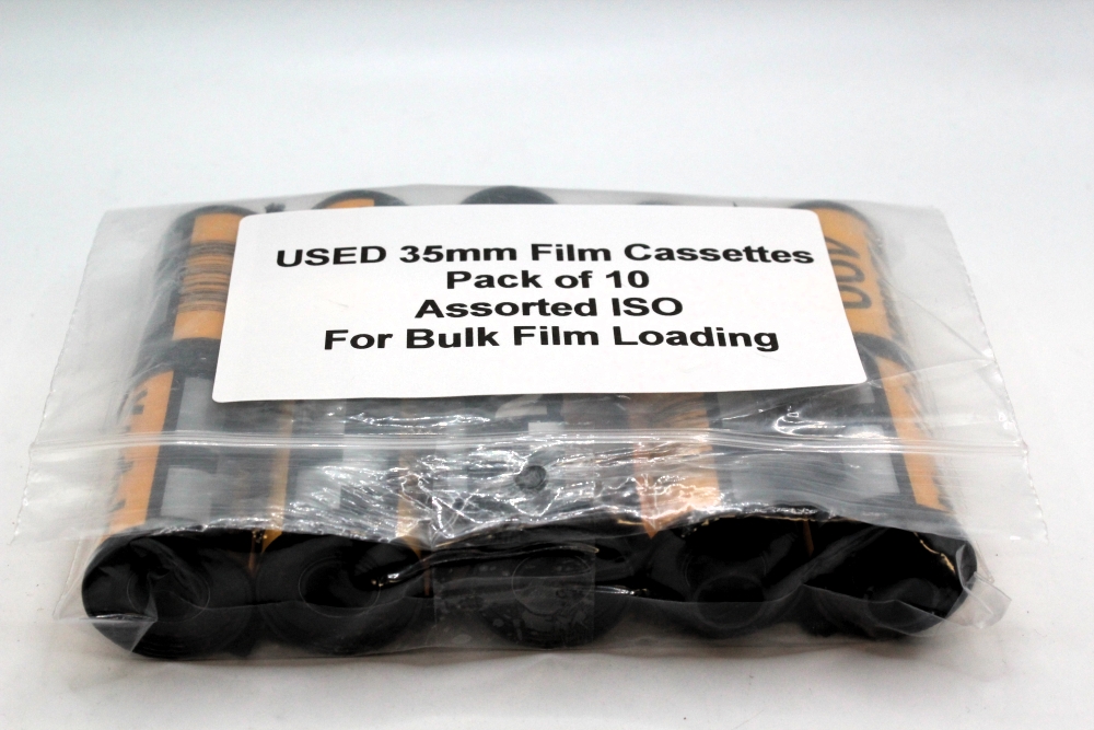 10 Pack Used 35mm Film Cassettes (Used)