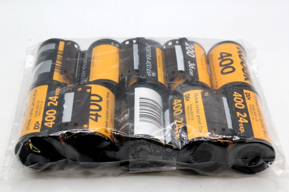 10 Pack Used 35mm Film Cassettes (Used)