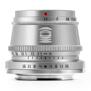 TTArtisan 35mm F1.4 APS-C Lens Silver (Sony E Mount)