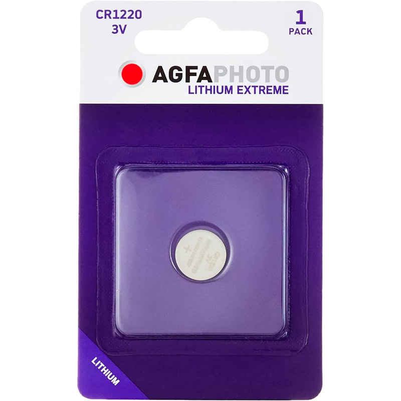 AgfaPhoto CR1220 3V Lithium Battery