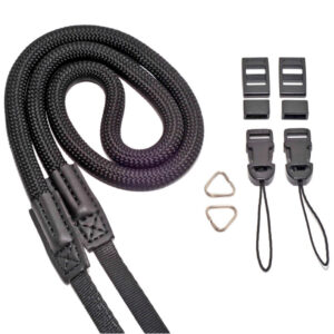 Kood Mountaineering Rope Neck Strap Black